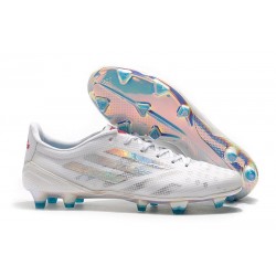 Chaussure de football à crampon adidas X 99 19.1 FG Blanc