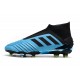 adidas Nouvelles Crampons Predator 19+ FG Bleu Noir