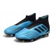 adidas Nouvelles Crampons Predator 19+ FG Bleu Noir