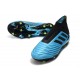 adidas Nouvelles Crampons Predator 19+ FG Bleu Noir