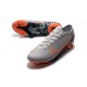 Chaussures Nike Mercurial Vapor 13 Elite FG Gris Orange