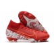 Nike Crampons Mercurial Superfly 7 Elite FG - Rouge Blanc