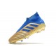 Chaussure de Foot adidas Predator 19+ FG - Or Bleu