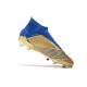 Chaussure de Foot adidas Predator 19+ FG - Or Bleu