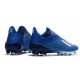 Crampons de Foot Nouvelles adidas X 19+ FG - Bleu Blanc