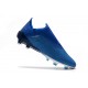 Crampons de Foot Nouvelles adidas X 19+ FG - Bleu Blanc