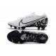 Nike Mercurial Vapor XIII Elite FG Crampons Blanc Noir