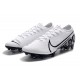 Nike Mercurial Vapor XIII Elite FG Crampons Blanc Noir