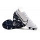 Nike Mercurial Vapor XIII Elite FG Crampons Blanc Noir