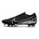 Nike Mercurial Vapor XIII Elite FG Crampons Noir Argent