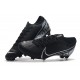 Nike Mercurial Vapor XIII Elite FG Crampons Noir Argent