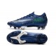 Nike Mercurial Vapor XIII Elite FG Crampons Dream Speed Bleu Blanc
