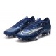 Nike Mercurial Vapor XIII Elite FG Crampons Dream Speed Bleu Blanc