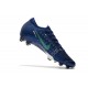Nike Mercurial Vapor XIII Elite FG Crampons Dream Speed Bleu Blanc