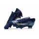 Nike Mercurial Vapor XIII Elite FG Crampons Dream Speed Bleu Blanc