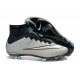 Chausssures Neuf 2015-2016 Nike Mercurial Superfly 4 FG Argent Noir Blanc