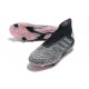 Chaussure de Foot adidas Predator 19+ FG - Gris Noir Rosa