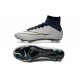 Chausssures Neuf 2015-2016 Nike Mercurial Superfly 4 FG Argent Noir Blanc