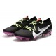 Nike Mercurial Vapor XIII Elite FG Crampons Noir Violet Blanc