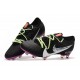 Nike Mercurial Vapor XIII Elite FG Crampons Noir Violet Blanc
