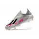 Crampons de Foot Nouvelles adidas X 19+ FG - Argent Noir Rosa