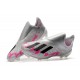 Crampons de Foot Nouvelles adidas X 19+ FG - Argent Noir Rosa