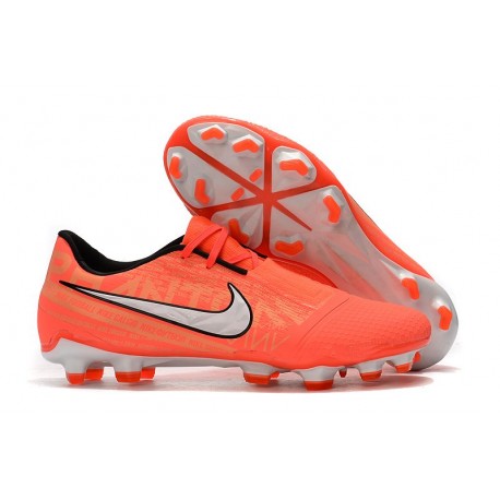 Nike Phantom Venom Elite FG Neuf Crampons Mangue claire Blanc