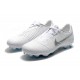 Nike Phantom Venom Elite FG Neuf Crampons Blanc Argent