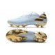 Crampon Nouvelles adidas Nemeziz 19.1 FG - Bold Aqua/Or/Blanc