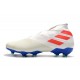 Chaussures Nouvelle adidas Nemeziz 19+ FG Blanc Orange