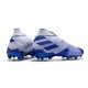 Chaussures Nouvelle adidas Nemeziz 19+ FG Blanc Bleu