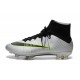 Chaussure a Crampon Cristiano Ronaldo Nike Mercurial Superfly FG Gris Noir