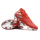 Chaussures Nouvelle adidas Nemeziz 19+ FG Rouge Argent
