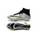 Chaussure a Crampon Cristiano Ronaldo Nike Mercurial Superfly FG Gris Noir