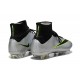 Chaussure a Crampon Cristiano Ronaldo Nike Mercurial Superfly FG Gris Noir