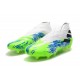 Chaussures Nouvelle adidas Nemeziz 19+ FG Blanc Vert Noir
