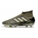 Chaussure de Foot adidas Predator 19+ FG -Héritage Vert/ Sable/Jaune solaire