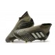 Chaussure de Foot adidas Predator 19+ FG -Héritage Vert/ Sable/Jaune solaire