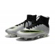 Chaussure a Crampon Cristiano Ronaldo Nike Mercurial Superfly FG Gris Noir