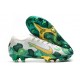 Mbappe Nike Mercurial Vapor XIII Elite FG Crampons Gris Or Vert