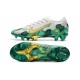 Mbappe Nike Mercurial Vapor XIII Elite FG Crampons Gris Or Vert