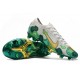 Mbappe Nike Mercurial Vapor XIII Elite FG Crampons Gris Or Vert
