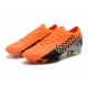 Nike Mercurial Vapor XIII Elite FG Crampons Orange Chrome Noir