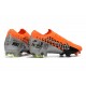 Nike Mercurial Vapor XIII Elite FG Crampons Orange Chrome Noir