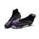 Chaussure Crampons Moulés Nike Mercurial Superfly Iv FG CR7 Violet Noir