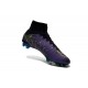 Chaussure Crampons Moulés Nike Mercurial Superfly Iv FG CR7 Violet Noir
