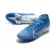 Nike Mercurial Superfly VII Elite AG-PRO Bleu Blanc