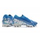 Chaussures Nike Mercurial Vapor 13 Elite AG-Pro Bleu Blanc