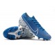 Chaussures Nike Mercurial Vapor 13 Elite AG-Pro Bleu Blanc