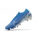 Chaussures Nike Mercurial Vapor 13 Elite AG-Pro Bleu Blanc